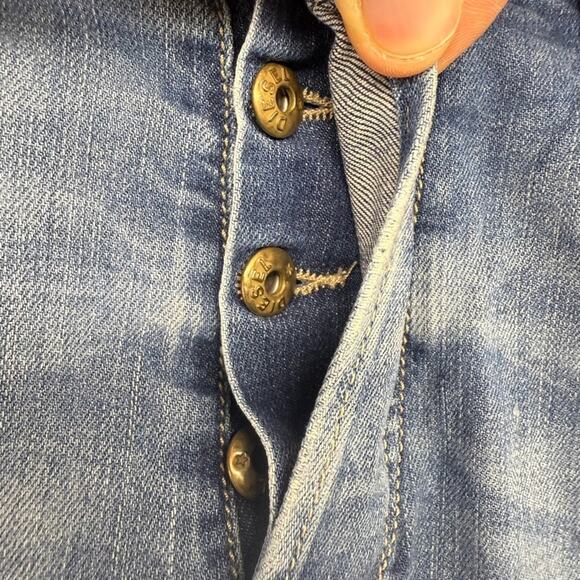 Diesel jeans mens 34x32 Fits 36x33 Blue Safado Regular Slim Straight Vintage y2k - Picture 9 of 15